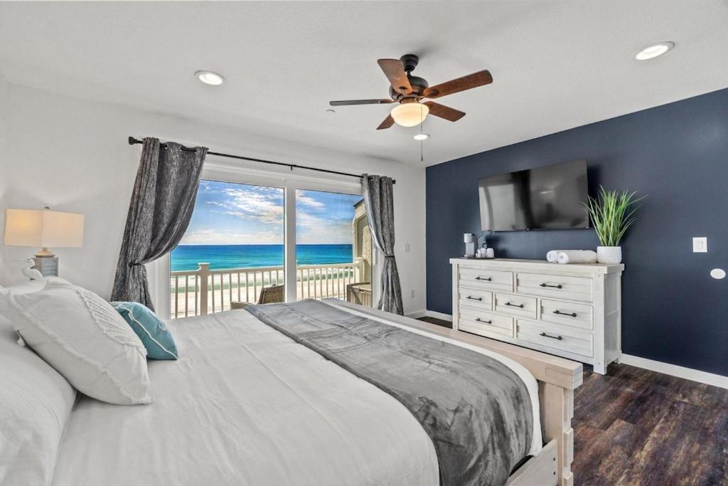 Newly Remodeled Beachfront Townhome - Sleeps 14 Panama City Beach Bagian luar foto